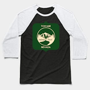 Toiyabe National Forest Nevada Baseball T-Shirt